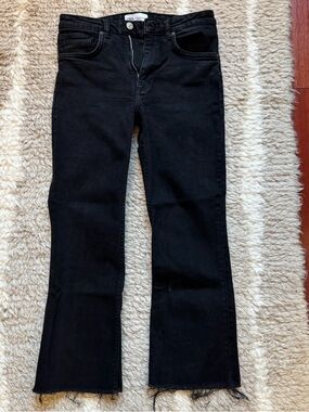 Zara Black Women's Jeans - Classic Straight Fit